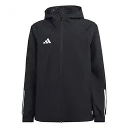 Produktbild: Adidas, Tiro 23 Competition All-Weather, Wasserfeste Jacke, Schwarz, 9A, Unisex -Kinder,Schwarz,140 EU