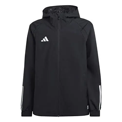 Produktbild: Adidas, Tiro 23 Competition All-Weather, Wasserfeste Jacke, Schwarz, 9A, Unisex -Kinder,Schwarz,140 EU