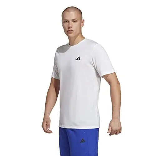 Produktbild: adidas Herren Train Essentials Comfort Training Tee, White/Black, M