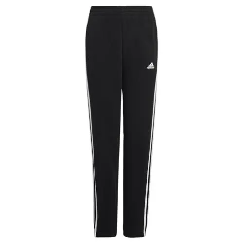 Produktbild: adidas Unisex Kinder Essentials 3-Stripes Fleece Pants, Black/White, 13-14 Years