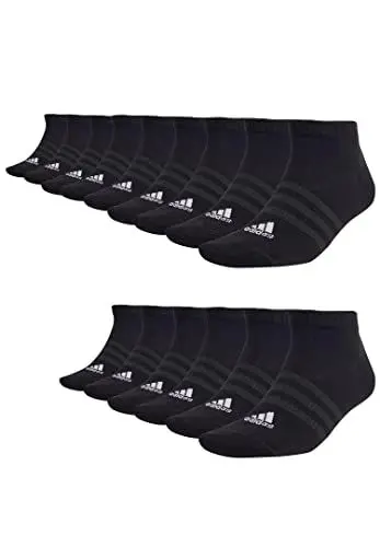 Produktbild: adidas 15 Paar Sportswear Low Cut Sneaker Socken Unisex Kurzsocke, Farbe:Black, Socken & Strümpfe:40-42