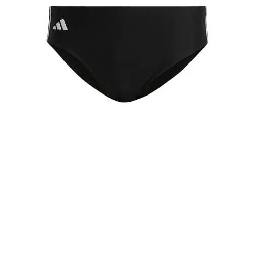 Produktbild: adidas Herren Classic 3-Stripes Swim Trunks, Black/White, S-M