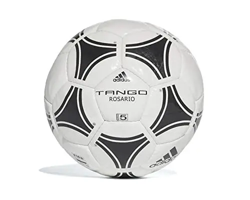 Produktbild: adidas 656927 Trainingsball Tango Rosario Fußball, Weiß / Schwarz, Größe 4