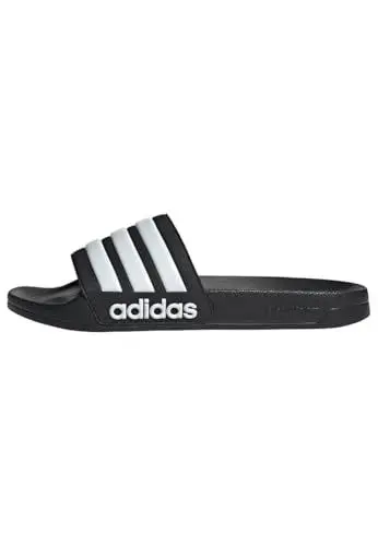 Produktbild: adidas Adilette Shower Slides Unisex Schiebe-Sandalen , Core Black Cloud White, 40.5 EU
