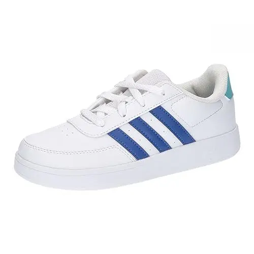Produktbild: adidas Breaknet Lifestyle Court Lace Shoes Tennisschuhe, Cloud White/Team royal Blue/Light Aqua, 34 EU