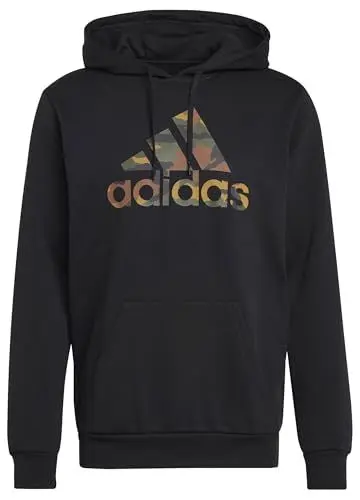 Produktbild: adidas Herren CAMO Graphic Hoodie, Black, M
