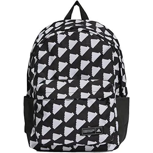 Produktbild: adidas Unisex Classic Box Graphic Backpack, black, One size