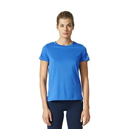 Produktbild: adidas Damen Climachill T-Shirt, Blue, M