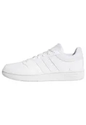 Produktbild: adidas Damen Hoops 3.0 Mid Lifestyle Basketball Low Shoes, Cloud White / Cloud White / Dash Grey, 41 1/3