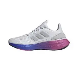 Produktbild: adidas Damen Pureboost 22 Shoes Laufschuhe, Cloud White/Grey Two/Lucid Fuchsia, 40 2/3 EU