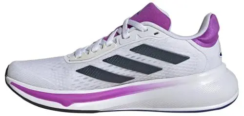 Produktbild: adidas Damen Response Super Running Shoes Laufschuhe, Cloud White/Aurora Ink/Purple Burst, 44 EU