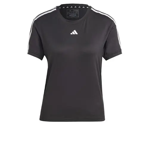 Produktbild: adidas Damen AEROREADY Train Essentials 3-Stripes Tee, Black/White, XL