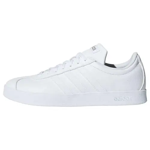 Produktbild: adidas Damen VL Court 2.0 Shoes Schuhe, Cloud White/Cloud White/Metallic, 36 2/3 EU