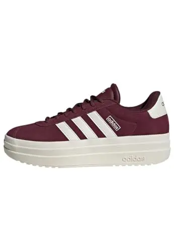 Produktbild: adidas Damen Vl Court Bold Schuhe, 39.5 EU, Kastanienbrauner Kern, Weiß, gebrochenes Weiß, 40 EU