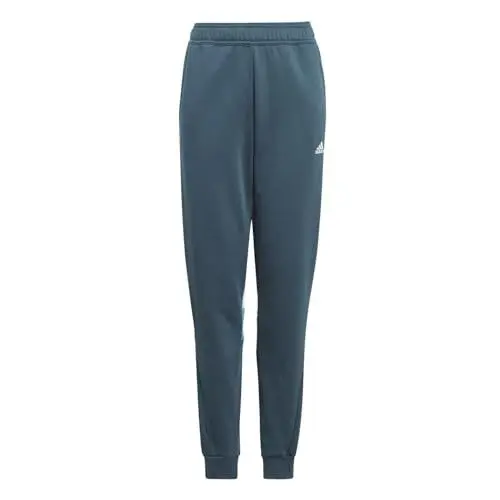Produktbild: adidas Unisex Kinder Tiberio 3-Stripes Colorblock Fleece Pants Kids, Arctic Night/Arctic Fusion/White, 11-12 Years