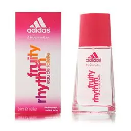 Produktbild: adidas Fruity Rhythm Eau De Toilette – Sportlich-fruchtiges Damen Parfüm vereint mit weiblicher Sinnlichkeit – 1 x 30 ml