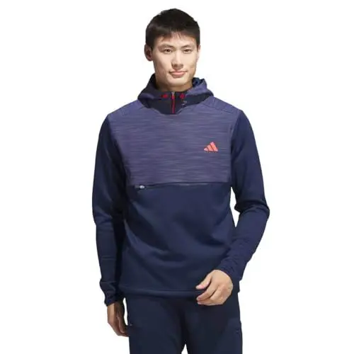Produktbild: adidas Golf Herren Anorak Wasserschutzparka Jacke - Collegeate Marine - XL