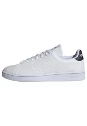 Produktbild: adidas Herren Advantage Shoes Tennisschuhe, Cloud White/Cloud White/Legend Ink, 40 2/3 EU