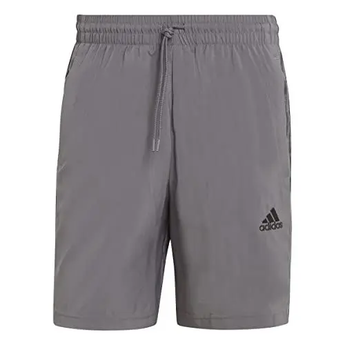 Produktbild: adidas Herren Aeroready Essentials Chelsea 3-Stripes Shorts, Grey Five/Black, S