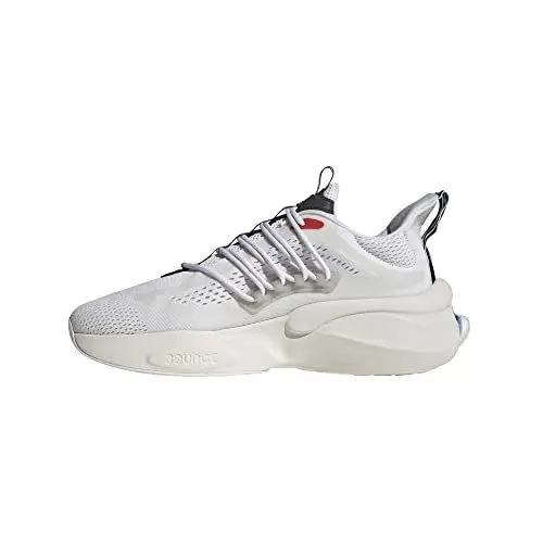 Produktbild: adidas Herren Alphaboost V1 Sneaker, FTWR White Blue Fusion Bright Red, 43 1/3 EU