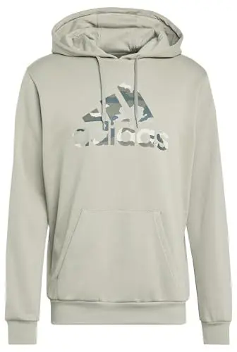 Produktbild: adidas Herren CAMO Graphic Hoodie, Silver Pebble, M
