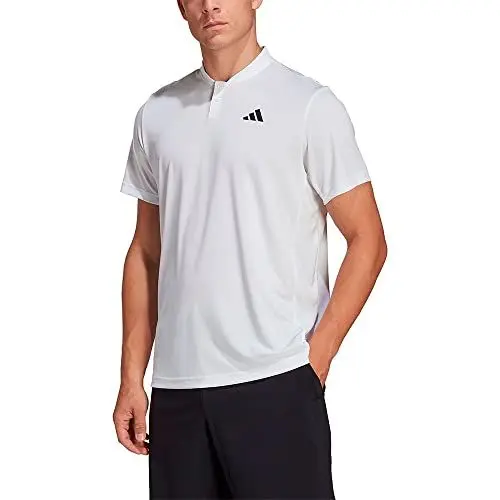 Produktbild: adidas Herren Club Tennis Henley Shirt, White, XL