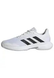 Produktbild: adidas Herren CourtJam Control Tennis Shoes Tennisschuhe, FTWR White/core Black/Matte Silver, 44 2/3 EU