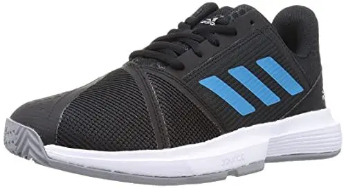 Produktbild: adidas Herren Courtjam Bounce M Leichtathletik-Schuh, Core Black Sonic Aqua FTWR White, 48 EU