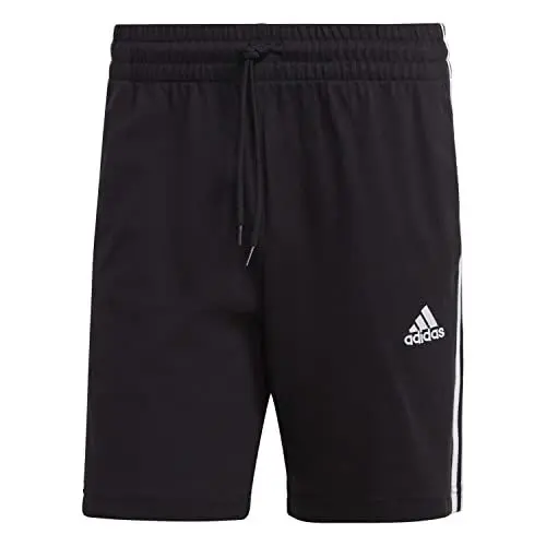 Produktbild: adidas Herren Essentials 3-Stripes Shorts, Black / White, M