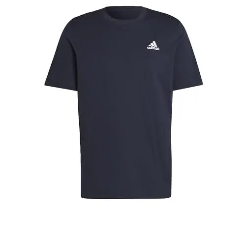 Produktbild: adidas Herren Essentials Single Jersey Embroidered Small Logo Tee, Legend Ink, M