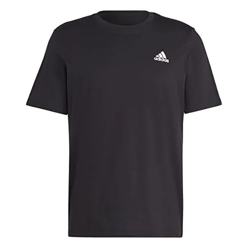 Produktbild: adidas Herren Essentials Single Jersey Embroidered Small Logo Tee, Black, XL