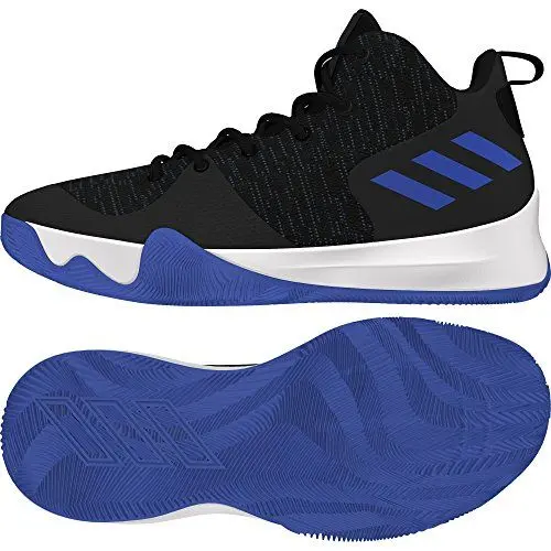 Produktbild: adidas Herren Explosive Flash Basketballschuhe, Schwarz (Negbás/Azalre 000)