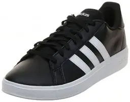 Produktbild: adidas Herren Grand Court Base 2.0 Shoes Schuhe, Core Black/Cloud White/Core Black, 43 1/3 EU