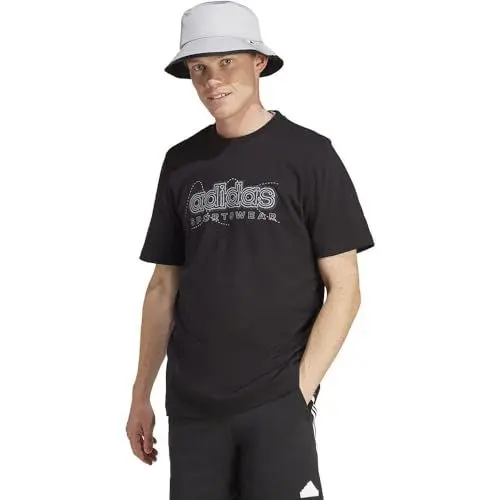Produktbild: adidas Herren Growth Sportswear Graphic Tee T-Shirt, Black, M