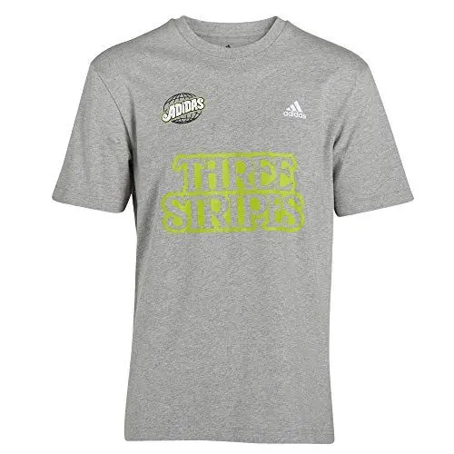 Produktbild: adidas Herren Herren T-Shirt Lucky 8 Graphic T-Shirt, Mgreyh, M, GE4652