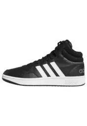 Produktbild: adidas Herren Hoops 3.0 Mid Lifestyle Basketball Classic Vintage Shoes Schuhe, Core Black/Cloud White/Grey Six, 44 2/3 EU