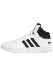Produktbild: adidas Herren Hoops 3.0 Mid Lifestyle Basketball Classic Vintage Shoes Schuhe, Core Black/Core Black/Cloud White, 44 EU