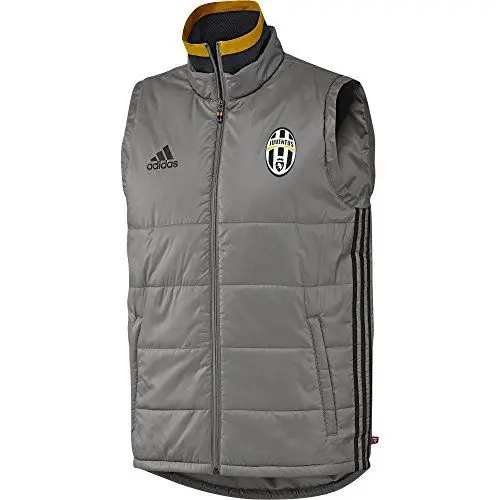Produktbild: adidas Herren Juve Padded Vest Gepolsterte Weste, Chsogr/dkgrey/Cogold, XS
