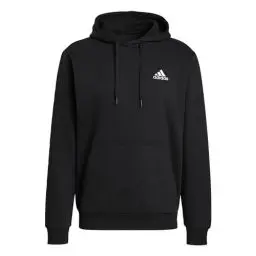 Produktbild: adidas Herren Essentials Fleece Hoodie, Black / White, S