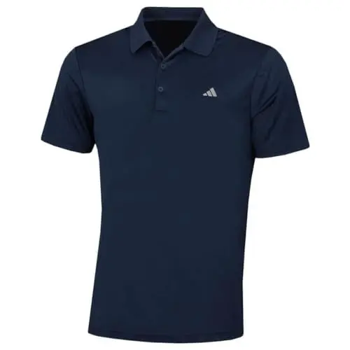 Produktbild: adidas Golf Herren Poloshirt 2025 Performance Links Brust Logo Stretch, Collegiate Navy Sport, L