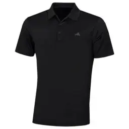 Produktbild: adidas Golf Herren Poloshirt 2025 Performance Links Brust Logo Stretch, Schwarz Sport, XXL