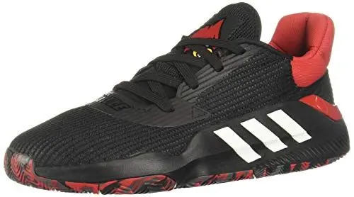 Produktbild: adidas Herren Pro Bounce 2019 Low Basketballschuhe, Mehrfarbig (Negbás/Escarl/Gricin 000), 43 1/3 EU