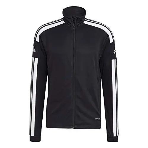 Produktbild: adidas Men's Squadra 21 Training Track Top Sweatshirt, Black/White, L