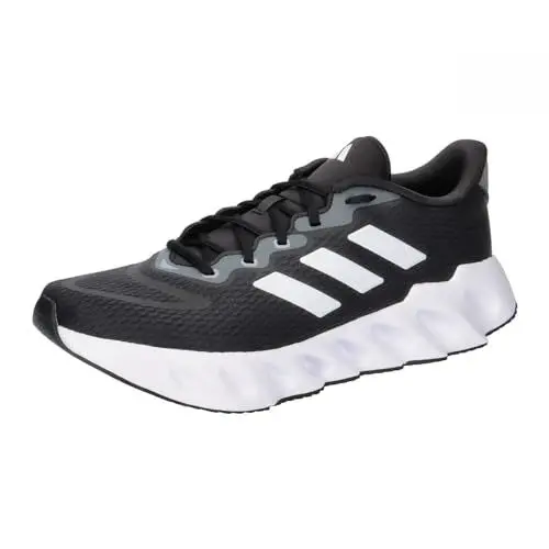 Produktbild: adidas Herren Switch Run Running Shoes Laufschuhe, core Black/Cloud White/Halo Silver, 46 2/3 EU