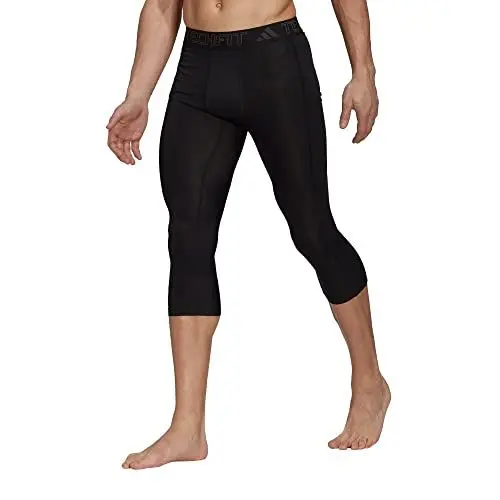 Produktbild: adidas Herren Techfit Training 3/4 Tights, Black, XL