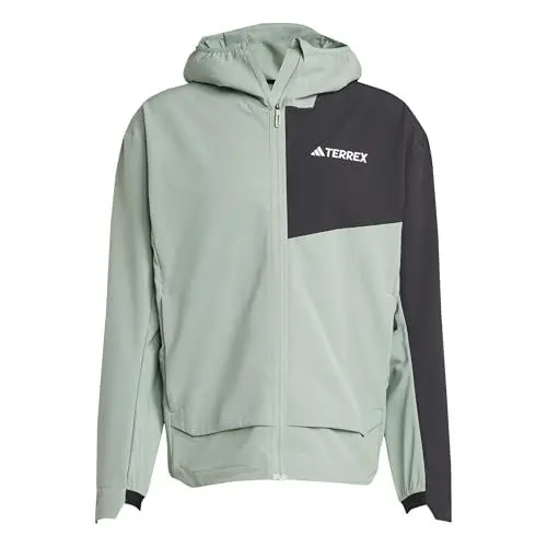 Produktbild: adidas Herren Terrex Multi Soft shell Jacket, silver green/black, M