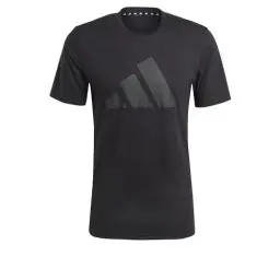 Produktbild: adidas Herren Train Essentials Feelready Logo Training Tee, Black/Black, XL
