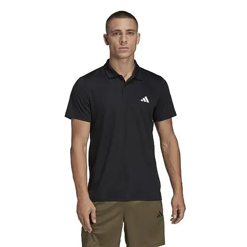 Produktbild: adidas Herren Train Essentials Training Polo Shirt, Black/White, L