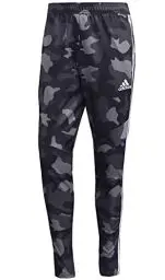 Produktbild: adidas Herren Trainingshose Tiro All Over Print Camo Trackpants (S, schwarz-weiß)