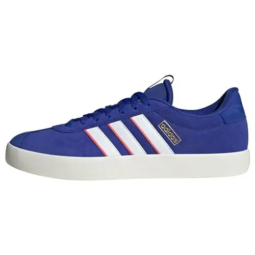 Produktbild: adidas Vl Court 3.0 Shoes Herren Schuhe , Lucid Blue Cloud White Bright Red, 43 1/3 EU